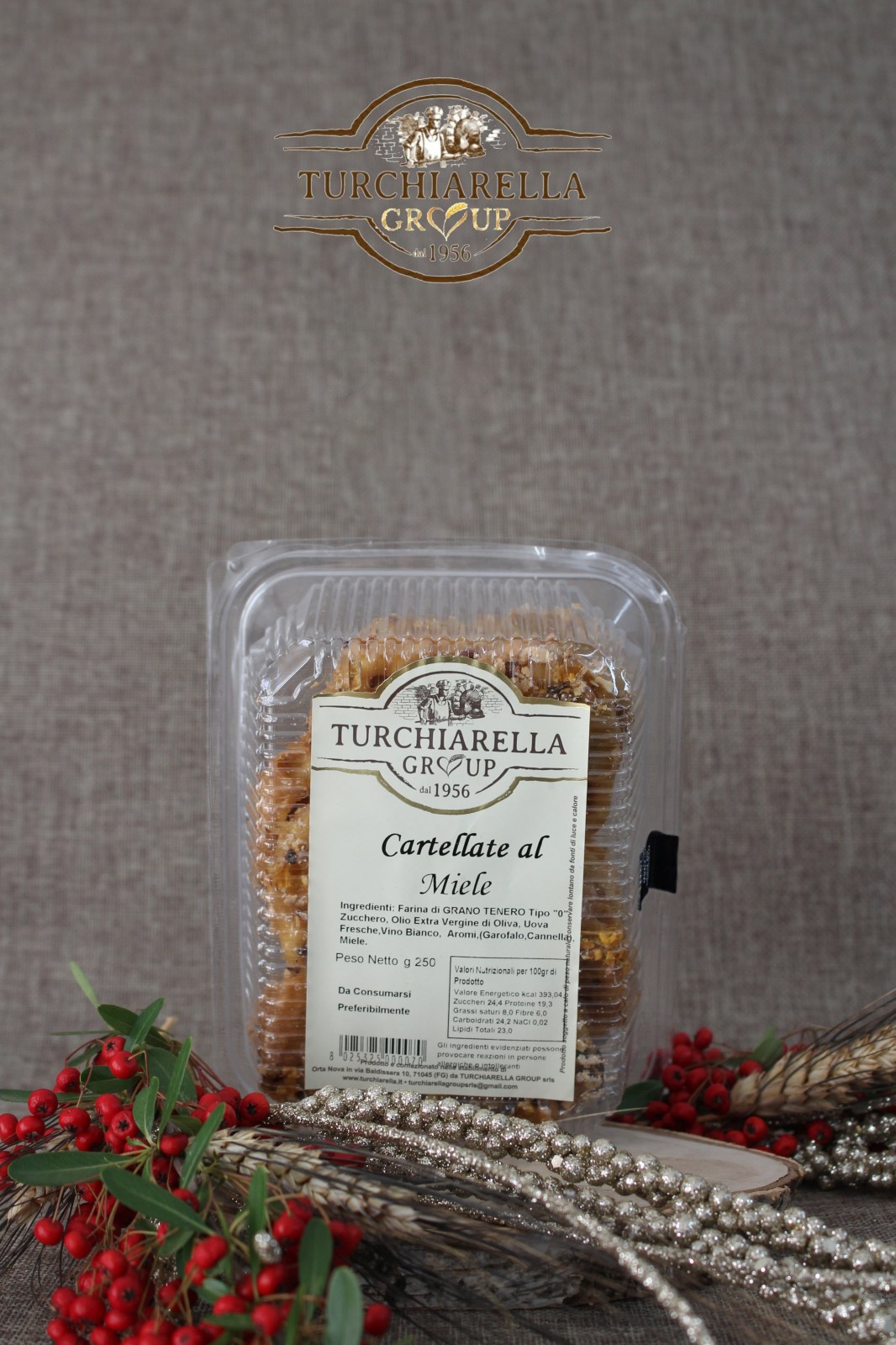 Cartellate with honey