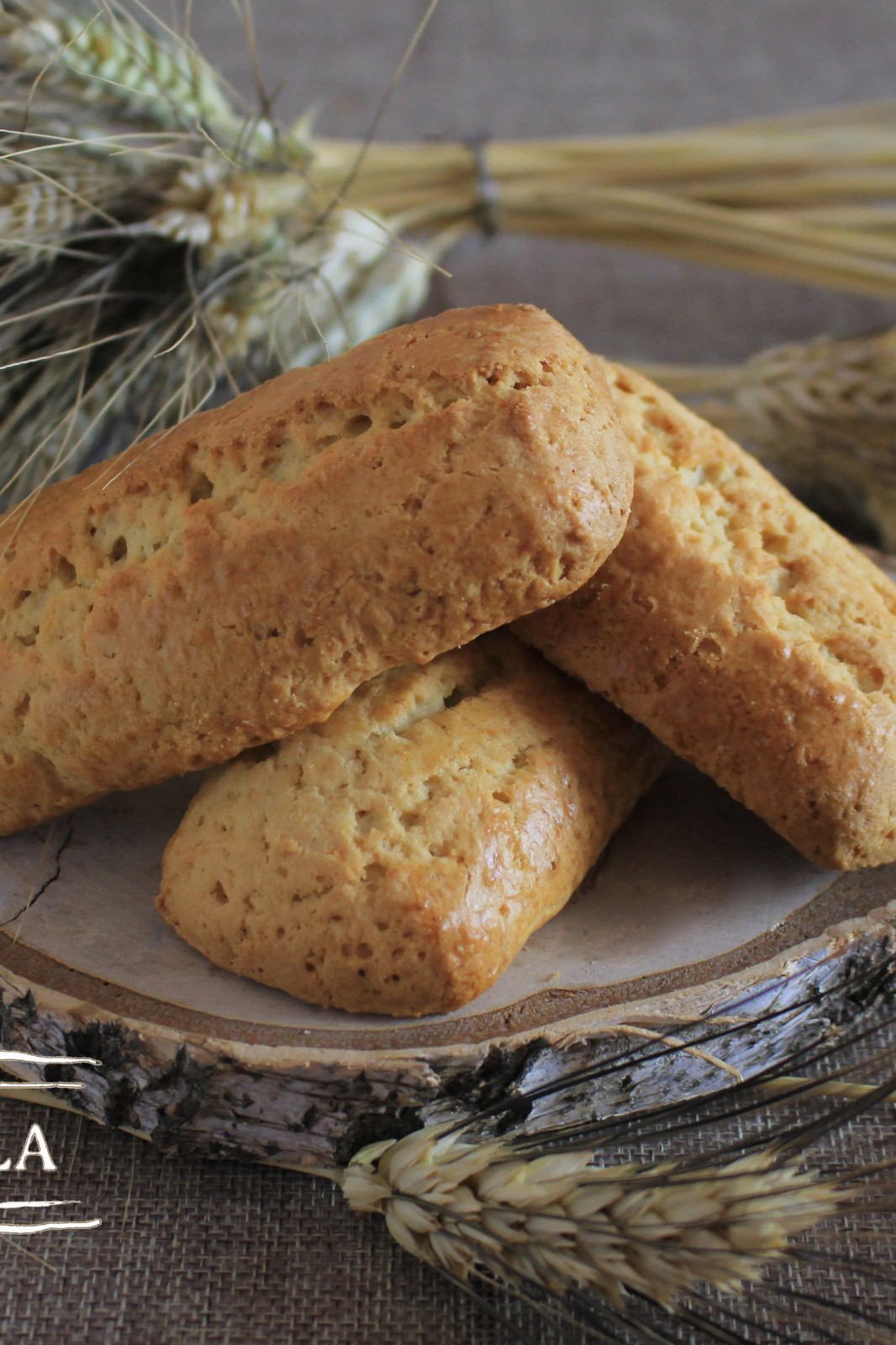 Biscotti da Latte Lunghi Semplici