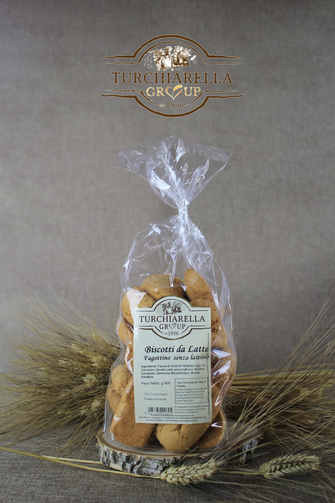 Biscotti da Latte "FAGOTTINO"senza lattosio