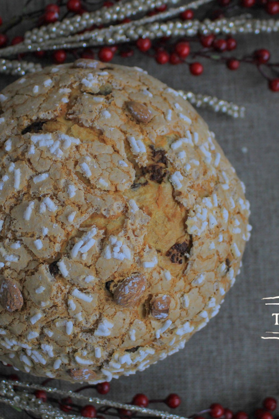 Panettone mit Schokolade