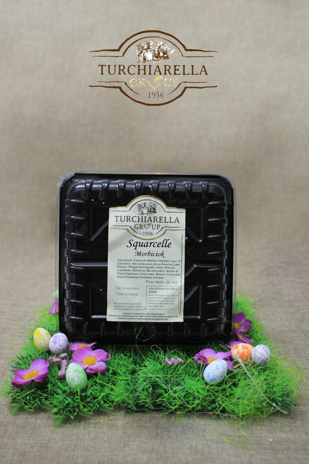 Squarcelle di Pan di Spagna al Cioccolato